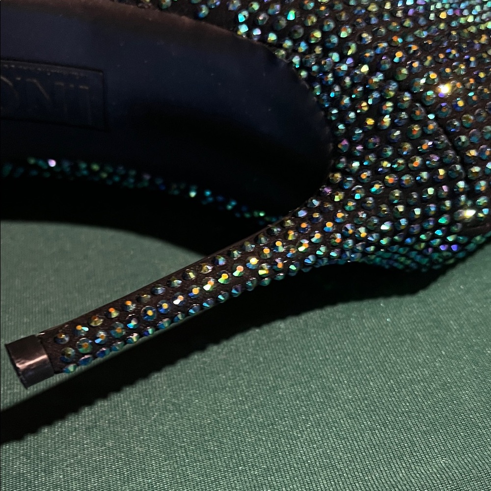INC International Concepts Glittering Heeled Boots - Picture 4 of 12